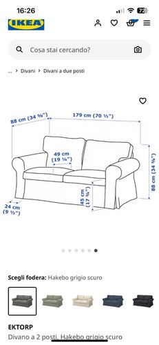 Divano ikea ektorp - divano,